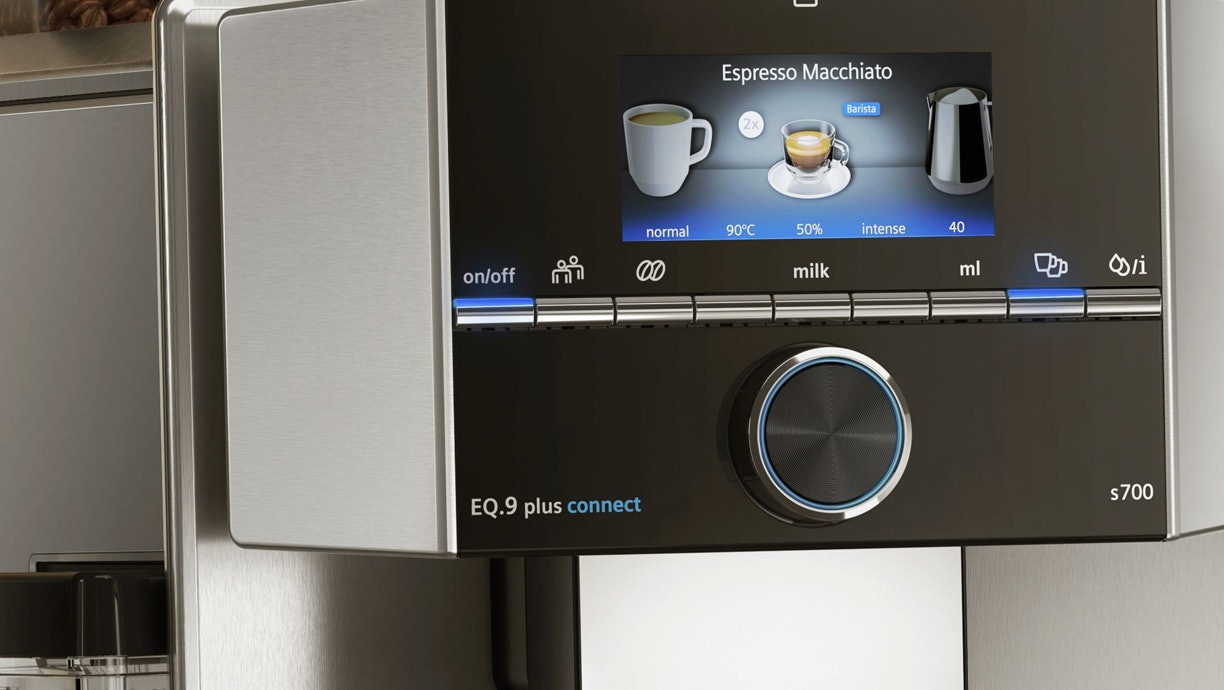 Siemens baristaMode: koffie voor echte fijnproevers
