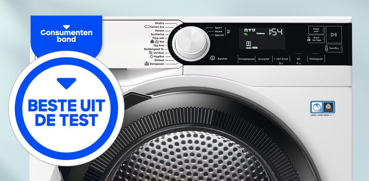 Best geteste wasdroger.