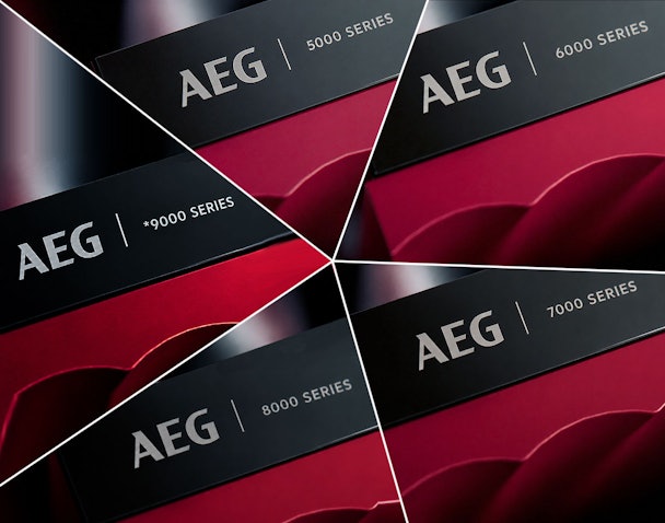 AEG vaatwassers van de 5000 tot 9000 serie met oplopende uitrusting