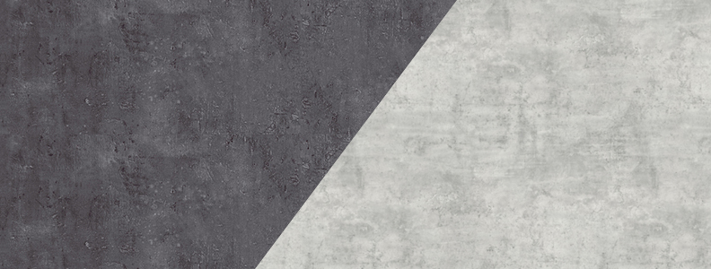 Beton-look werkblad materialen.
