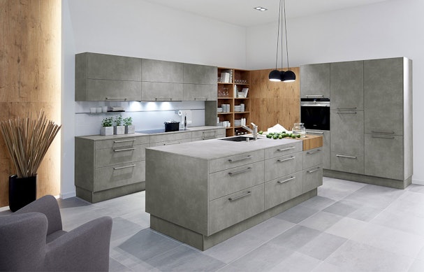 Keuken betonlook
