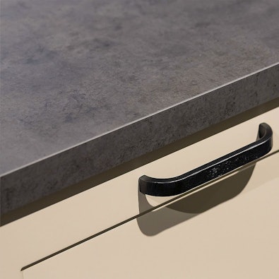 Kunststof werkblad met betonlook
