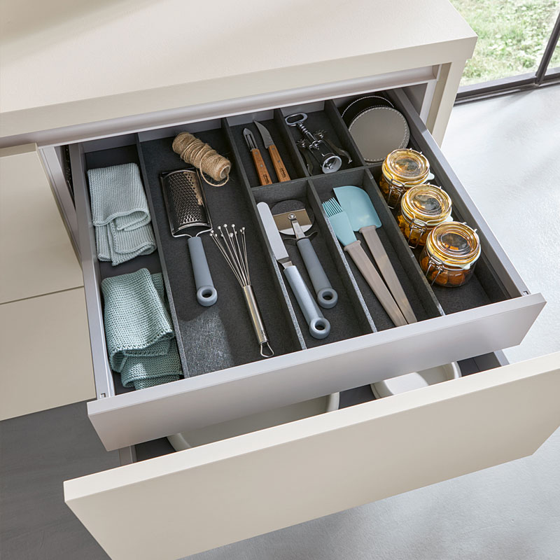 Binnen lade voor bestek