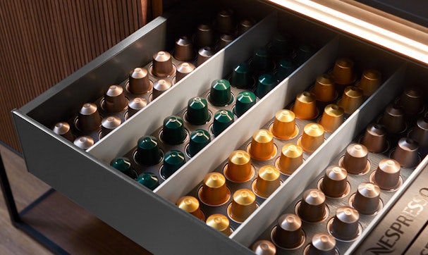 Binnenuitrusting lade voor Nespresso cups