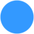 Blauwe koelkast