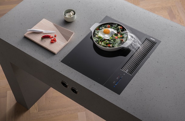 BORA Classic inductiekookplaat met afzuiging