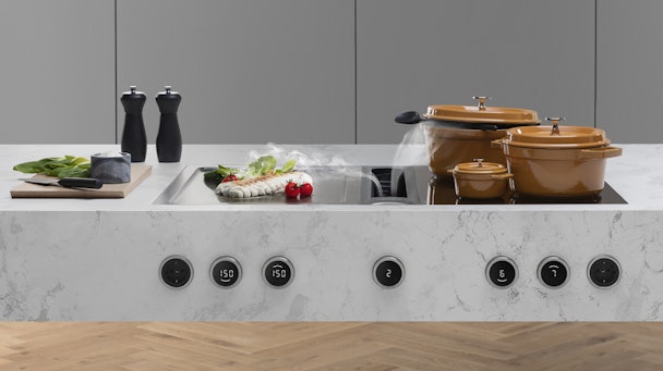 BORA professional 3.0 kookplaat met afzuiging.