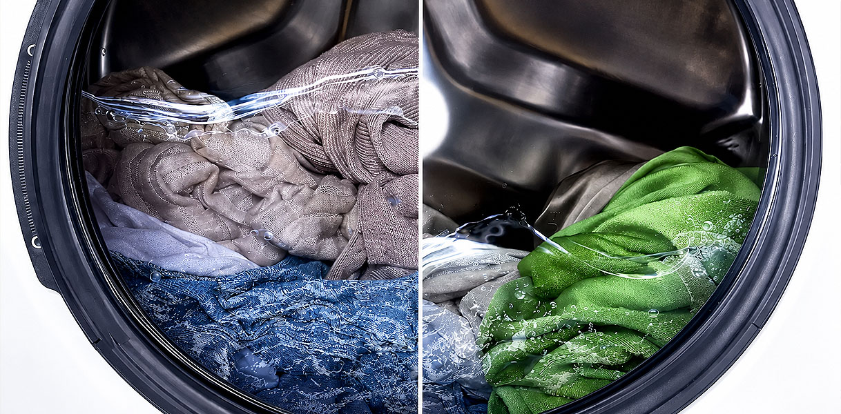 Bosch wasmachine met ActiveWater Plus die het waterverbruik afstemt op de belading