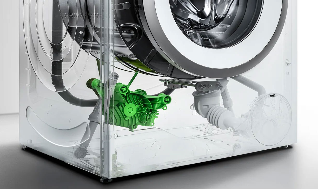 De Bosch EcoSilence Drive-motor.