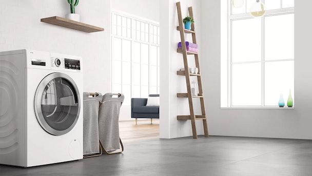 Automatisch de juiste hoeveelheid water en wasmiddel gebruiken