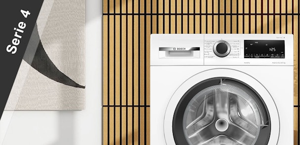Bosch Serie 4 wasmachine met SpeedPerfect functie