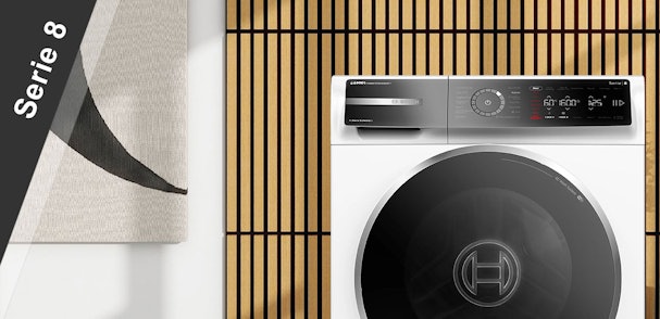 Bosch Serie 8 wasmachine met SpeedPerfect en geavanceerd bedieningspaneel