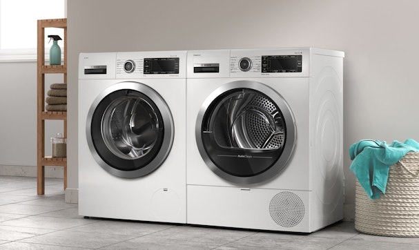 Bosch wasdrogers zijn zeer energiezuinig.