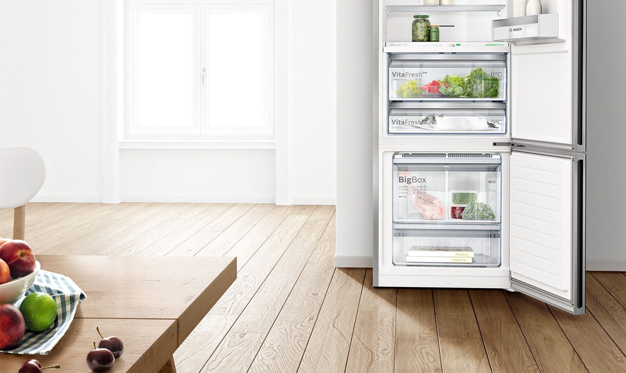 Bosch Serie 6 vrijstaande koelkast met VitaFresh plus.