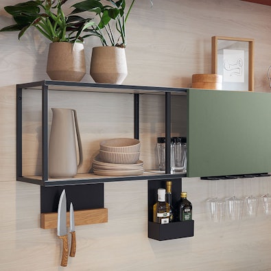 Bovenkastje met verschuifbaar front