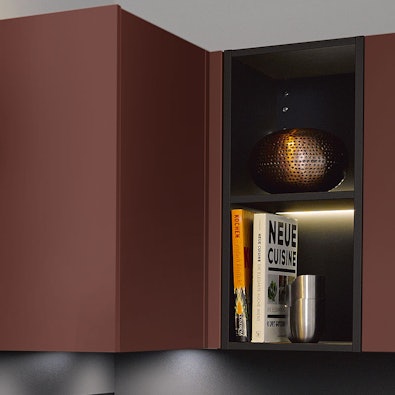 Bovenkastjes contrasterende kleuren