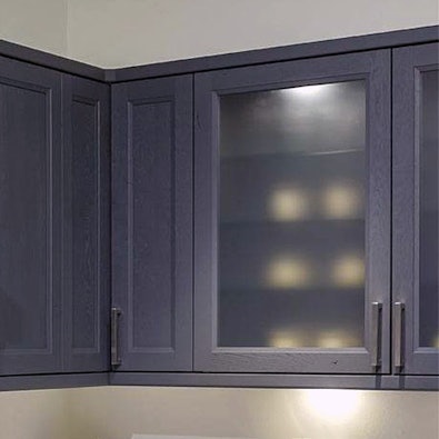 Bovenkastjes met mat glas