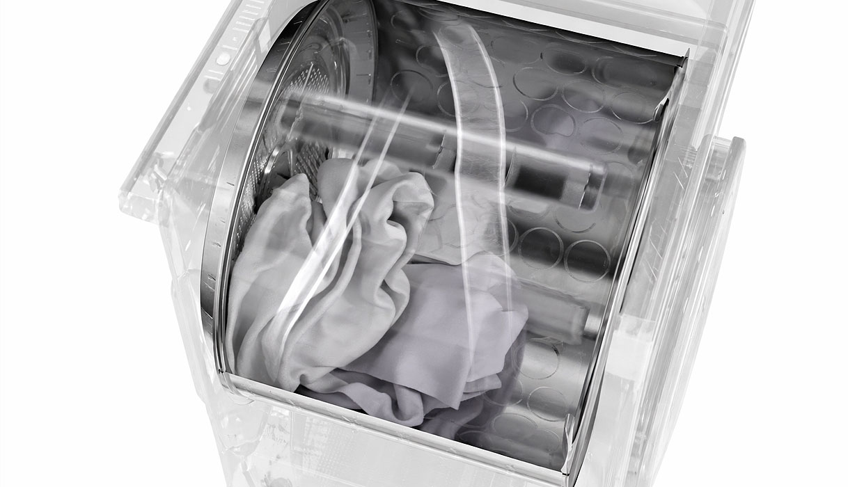 ASKO droger trommel met Butterfly Drying technologie voor gelijkmatige wasverdeling