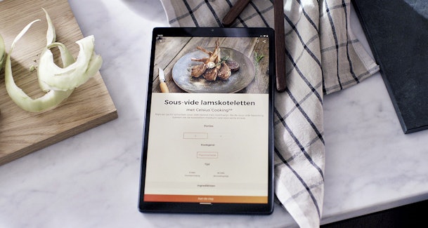 Op de Celsius°Cooking receptenwebsite van ATAG vind je video tutorials van honderden recepten.