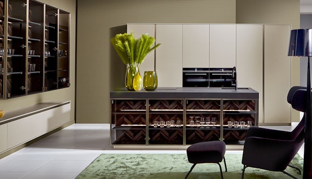 Champagnebeige design keuken