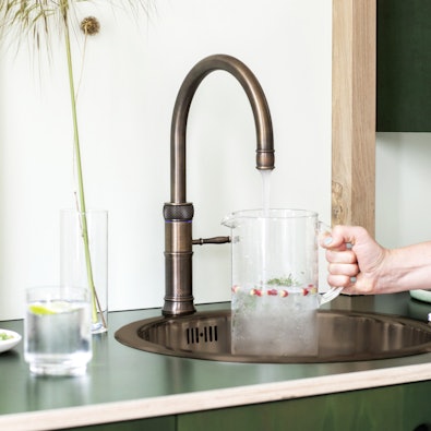 Quooker Classic Fusion kraan met Combi en CUBE reservoir