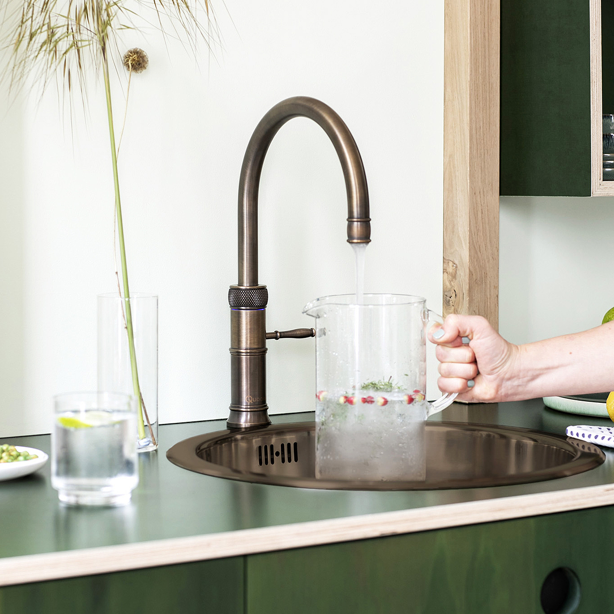 Classic Fusion met messing patina finish