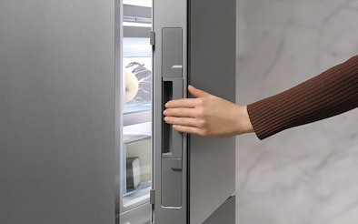 Miele Click2open koelkast met handgreeploze gemaksopening voor modern design