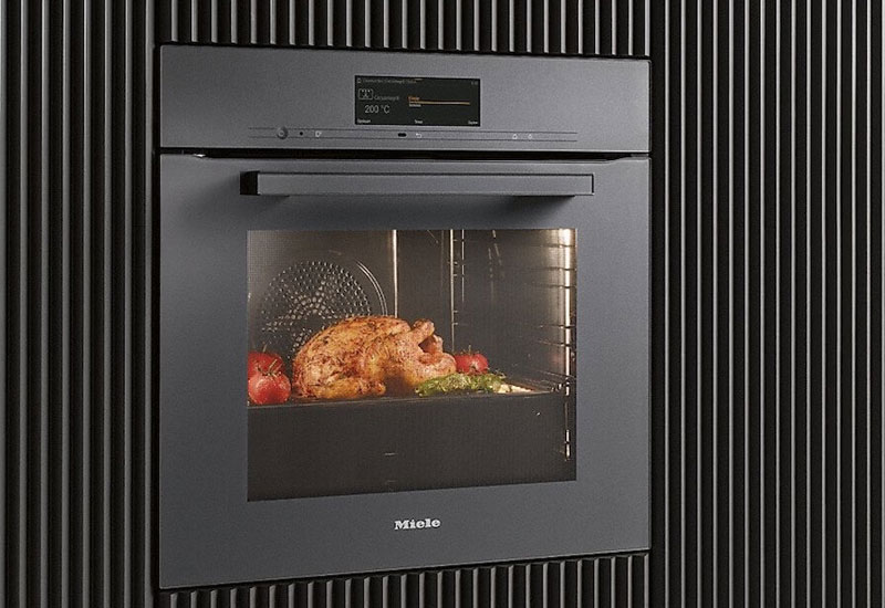Miele inbouwoven met combinatiestand voor grill, magnetron en hetelucht