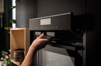 Compacte bakoven met stoomfunctie.