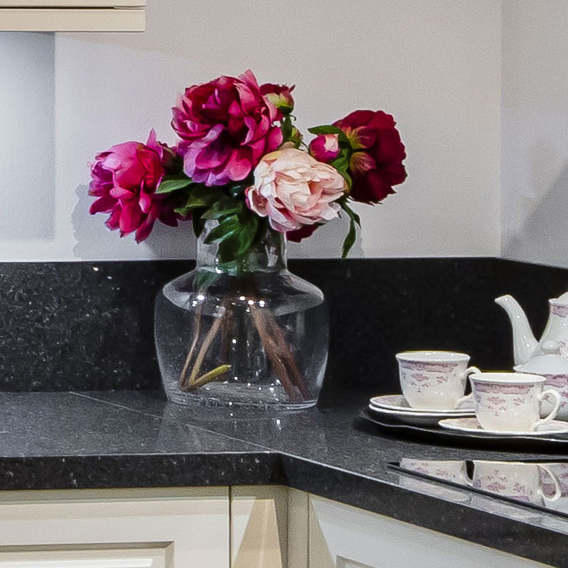 Composiet werkblad met de uitstraling van natuursteen