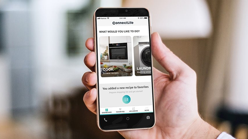 Met de ConnectLife-app bedien en check je jouw ATAG vaatwasser op afstand via je smartphone of tablet.
