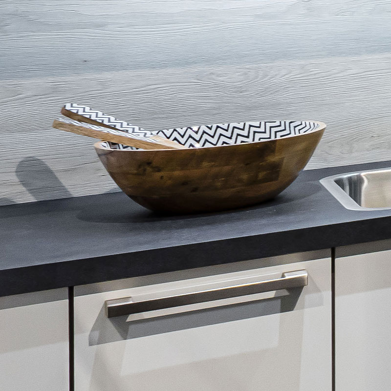 Contrasterend kunststof werkblad