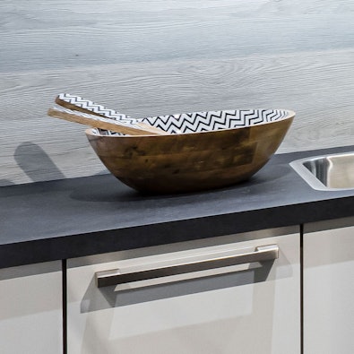 Contrasterend kunststof werkblad