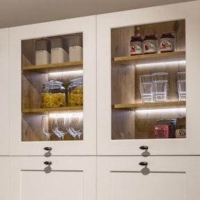 Glaskast met Crystal Glass