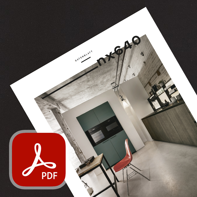 Datasheet next125 NX640 | NX510 keuken downloaden