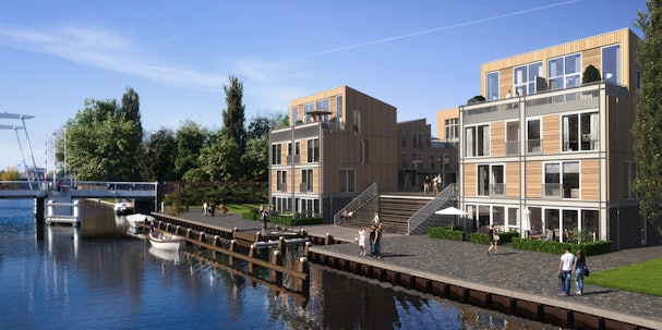 De Veerplaats in Leiden projectkeuken keuze bij Bemmel & Kroon