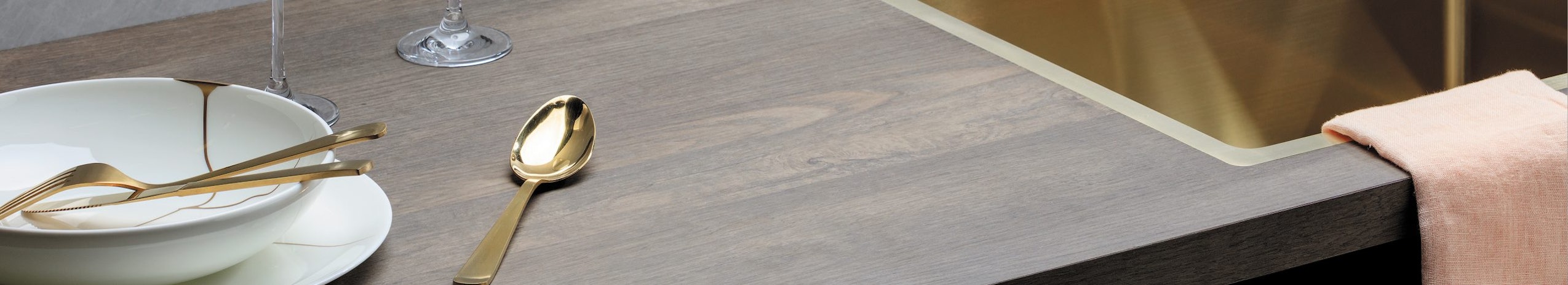 Decortop werkblad - Keukenbladen met een zichtbare en voelbare structuur.