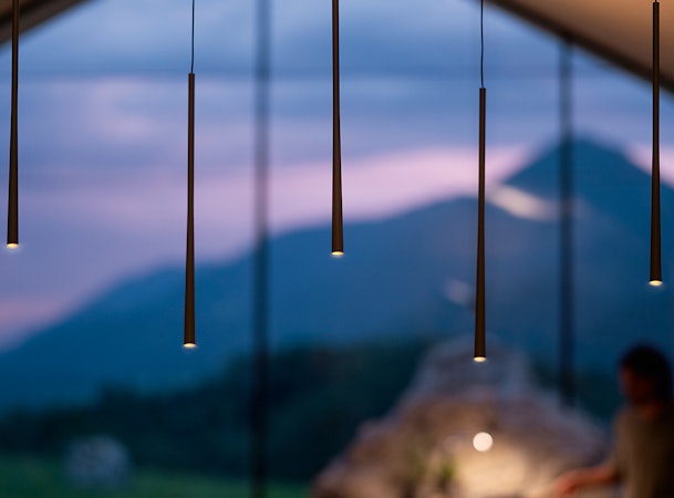 BORA Stars design lichtbuizen zijn een kunstwerk op zich.