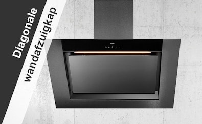 Diagonale wandafzuigkap van ATAG