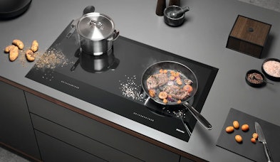 Miele DiamondFinish oppervlak inductiekookplaat krasbestendig keramiek duurzaam glaskeramiek