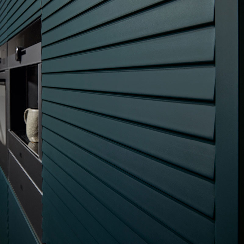 Fronten met lamellenstructuur