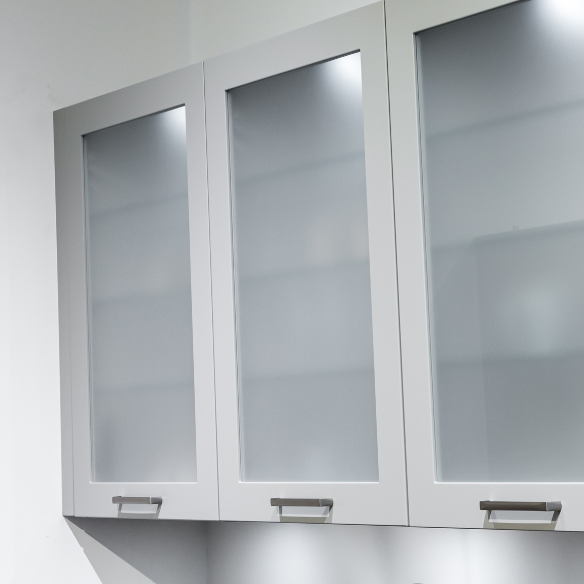 Glaskast met Diffuse Glass