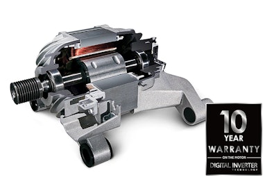 De Digital Inverter-technologie wast stil & duurzaam.