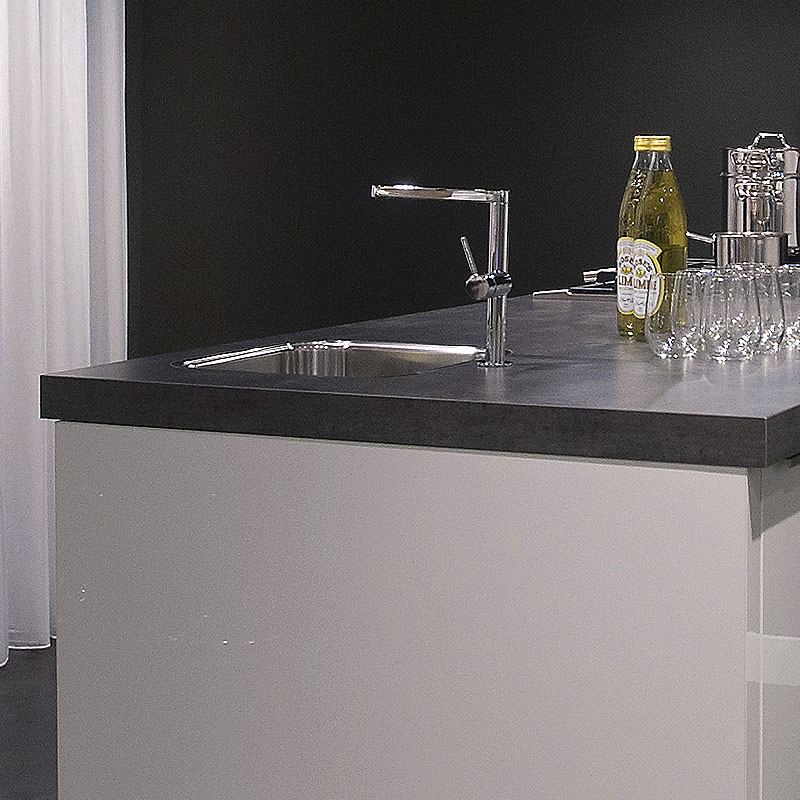 Dik kunststof keukenblad