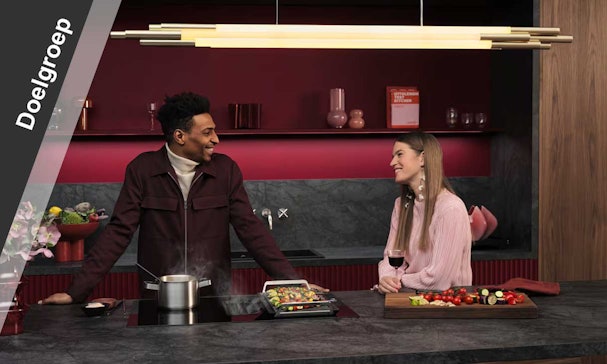 Samen koken met AEG FlexBridge kookplaat