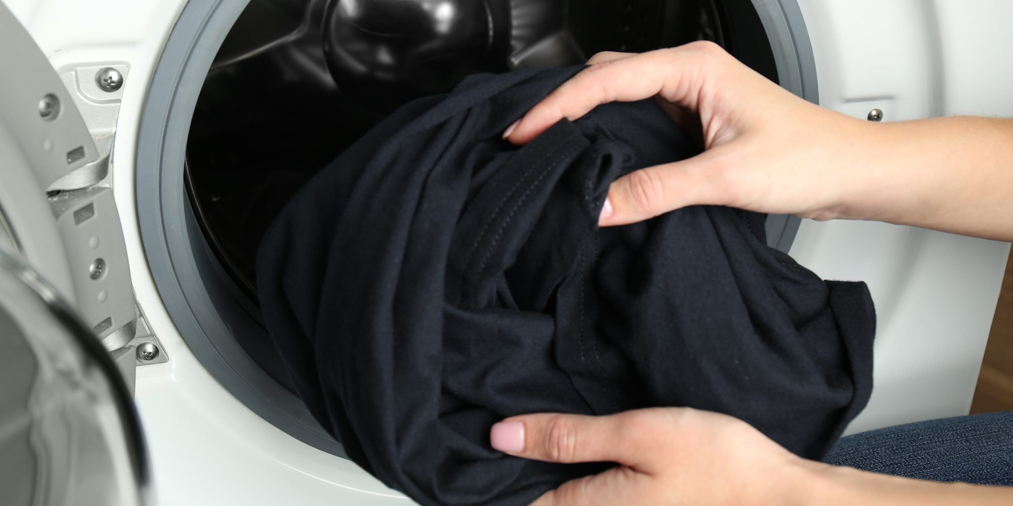 donker-shirt-wasmachine