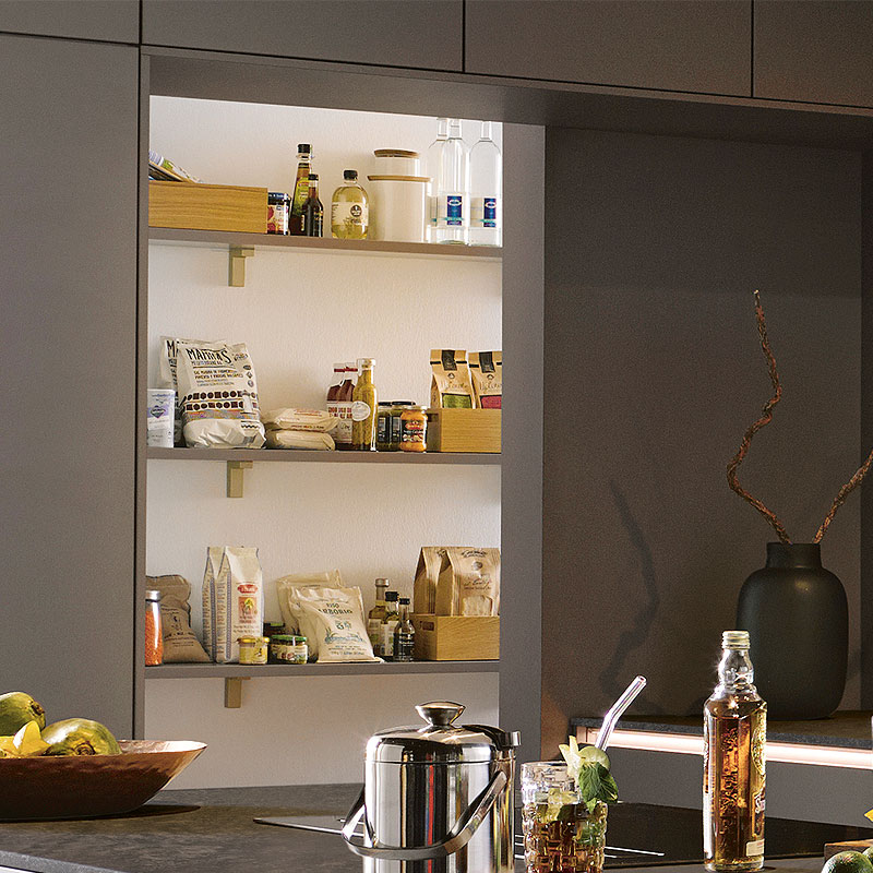 Doorgang naar de bijkeuken