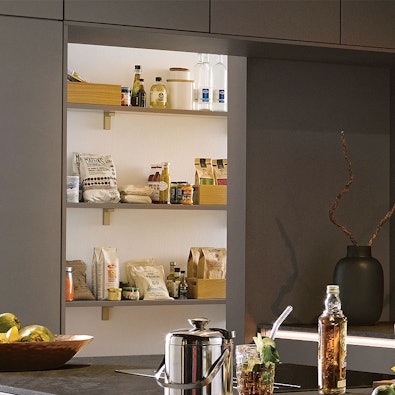 Doorgang naar de bijkeuken