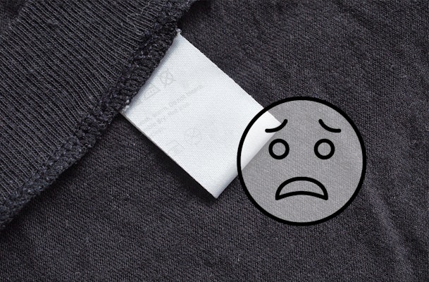 Droog symbool slecht leesbaar of vervaagd?