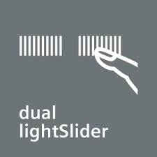Makkelijk kookzones selecteren met de nieuwe dual lightSlider